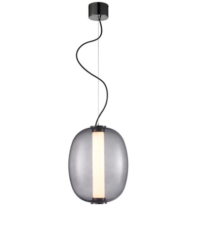 [LAM-LUM-LUM-862] LAMPARA COLGANTE DECORATIVA 7 W MOD. PICTOR COLOR NEGRO REF.LUM-862 MARCA LUMIND