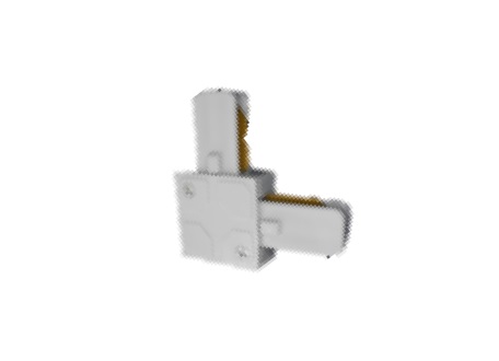 [LAM-LUM-LUM-87] CONECTOR PARA RIEL TIPO " L " COLOR BLANCO REF.LUM-87 MARCA LUMIND