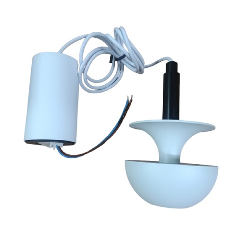 [LAM-LUM-LUM-893] LAMPARA COLGANTE DECORATIVA 3000K 85 X 80 MM COLOR BLANCO REF.LUM-893 MARCA LUMIND