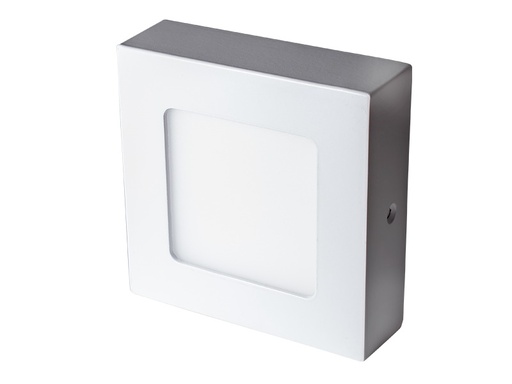 [LAM-LUX-CA.4.BF] LAMPARA / PANEL LED SUPERFICIAL 4" 6 W MOD. AALTO CUADRADA 6000 K REF. LUXDA2.6BF MARCA LUXOLAR
