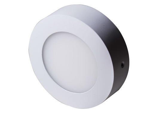 [LAM-LUX-DA.4.BC] LAMPARA LED SUPERFICIAL 4" 6 W MOD. AALTO REDONDA 3000 K REF. DA.4.BC MARCA LUXOLAR