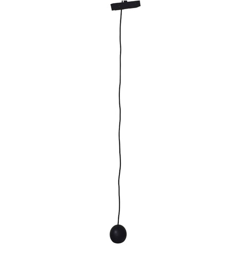 [LAM-LUX-EPB6560NR-BC-N] LAMPARA LED INTEGRADA COLGANTE 5W 3000K NEGRO P/RIEL TRACK LIGHT MAGNETICO REF.EPB6560NR-BC- LUXOLAR