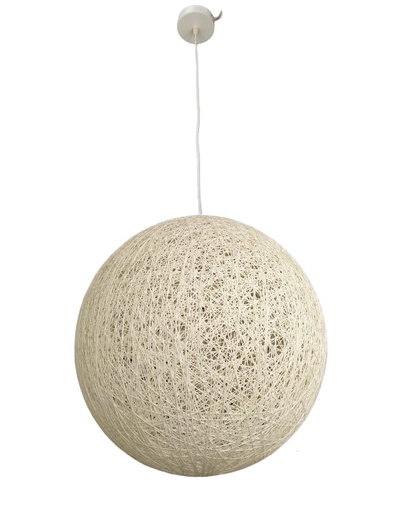 [LAM-LUX-LD203] LAMPARA COLGANTE DECORATIVA E27 65 CM X 65 CM COLOR BLANCO REF.LD203 MARCA LUXOLAR