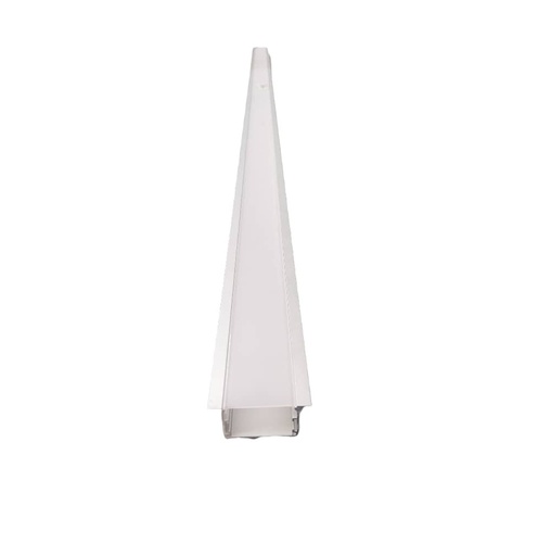 [LAM-LUX-LUX-LL.ALP045-R] PERFIL DE ALUMINIO PROFUNDO P/EMBUTIR DE 4,5 CM CINTA LED 2 MTR C/DIFUSOR REF. LL.ALP045-R LUXOLAR