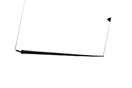 [LAM-LUX-PB1220NR.BC-N] LAMPARA DE PARED COLGANTE INDIRECTA 28W 3000K 100° 100-240V 8 X 200CM C/ DIFUSOR NEGRO MARCA LUXOLAR