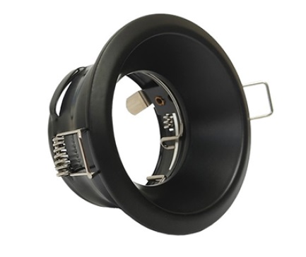 [LAM-MYL-ML10093ABK] LAMPARA SPOT REDONDO OJO BUEY 2" 5.3 CM PARA GU10 / MR16 COLOR NEGRO COD. 863892 MARCA MYLIGHT