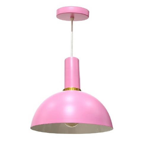 [LAM-PIE-00108068] LAMPARA COLGANTE 60W E27 33 X 32 CM SYLVI AZUL MATE BLANCO BRILLANTE REF. 00108068 MARCA PIERROT