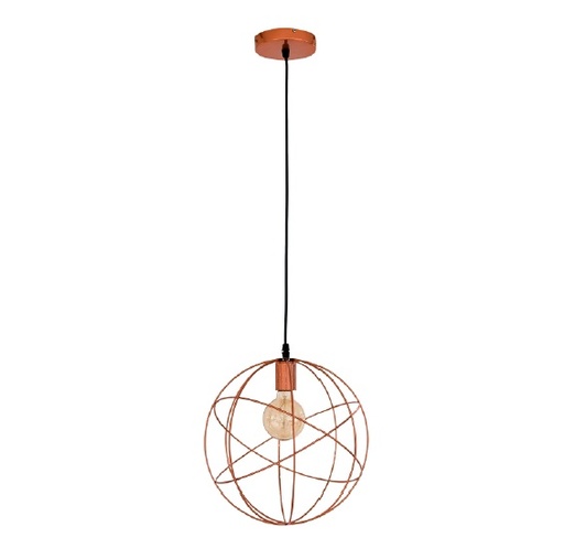 [LAM-PIE-00110025] LAMPARA COLGANTE 60W E27 30 CM AMY COLOR BRONCE REF. 00110025 MARCA PIERROT