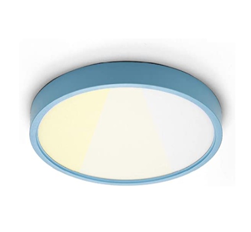 [LAM-TAL-174082] LAMPARA DE TECHO LED 12" 20W 5 COLORES 3000 K- 4000 K- 6000 K REF.174082 COLOR AZUL MARCA TALOYA