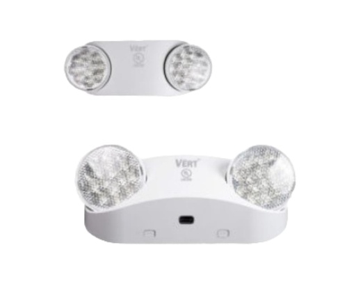 [LAM-VER-LM2-UL12] LAMPARA DE EMERGENCIA LED 12 SMD 3000K 300LM IP20 120-277V EN ABS REF. LM2-UL12 / 079627 MARCA VERT