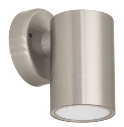 [LAM-VOL-48010] LAMPARA / APLIQUE DECORATIVA 5 W INTEGRADO P/EXTERIOR SATINADA MOD. ARB-202L REF.48010 MARCA VOLTECK