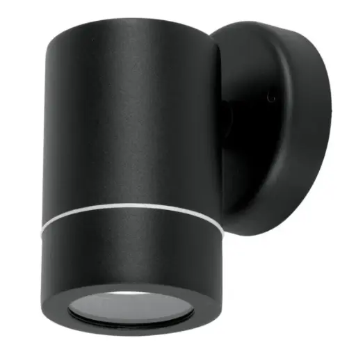 [LAM-VOL-48143] LAMPARA DECORATIVA PARA EXTERIOR 50 W GU10 NEGRO MOD. ARB-203S REF.48143 MARCA VOLTECK
