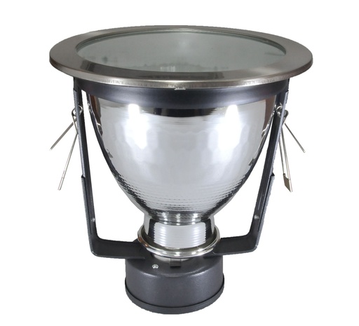 [LAMP-BAY-SLG145SN] LAMPARA SPOT 4" C/VIDRIO COLOR NIQUELADA REF. SLG145SN MARCA BAYAN POWER