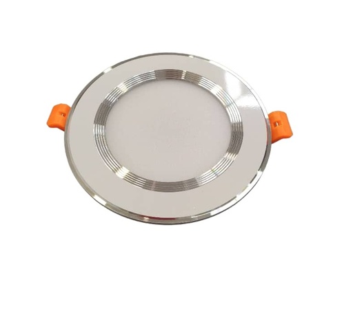 [LAMP-BL-SILVER&WHITE-7W-RED] PANEL LED REDONDO 7W LUZ BLANCA 6500K MODELO SILVER&WHITE REF. S&W-WH-7W-RD / 101057 MARCA BILIGHT