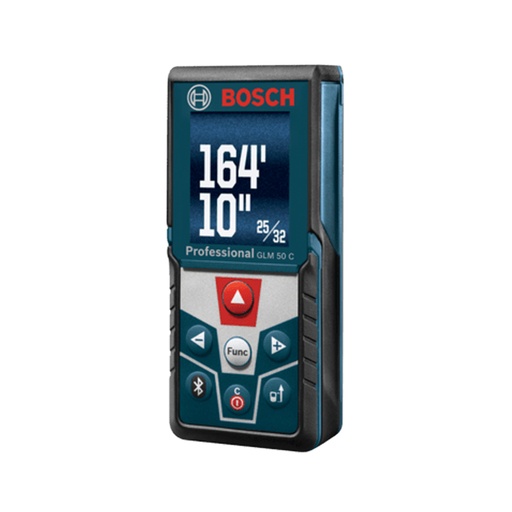 [LAS-BOS-GLM50CX] MEDIDOR / METRO LASER ROJO C/ BLUETOOTH HASTA 50 MTS PRECISION 1.5 MM REF.GLM 50C MARCA BOSCH