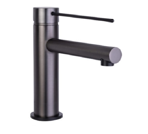 [LAV-KUB-KU-11C218-GM] GRUPO P/ LAVAMANO BAJO COLOR GUN GREY - MONOMANDO EXTENSO REF. KU-11C218-GM MARCA KUBO