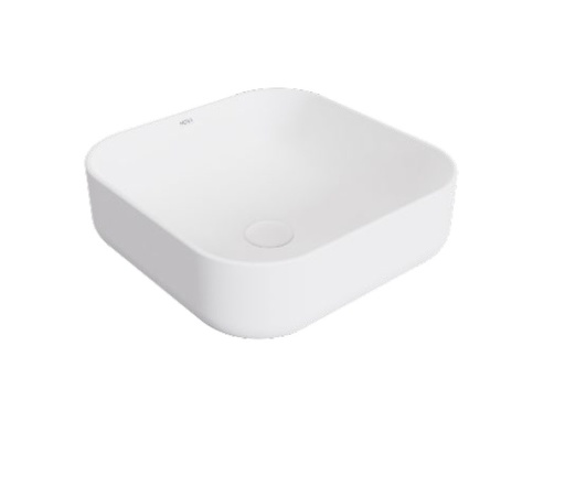[LAV-NOV-NVLAV7785] LAVAMANOS CUADRADO DE SOBREPONER 39 CM ART SQUARE FINECRAFT BLANCO MATE REF. NVLAV7785 MARCA NOVA