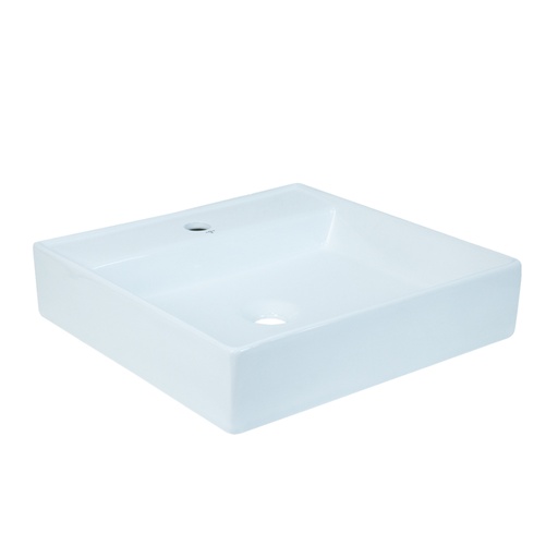 [LAV-TOR-3100012EZ] LAVAMANO CUADRADO SOBRE TOPE MANHATTAN 44 CM X 40 CM X 10 CM BLANCO REF. 31000012EZ MARCA TORRENTI