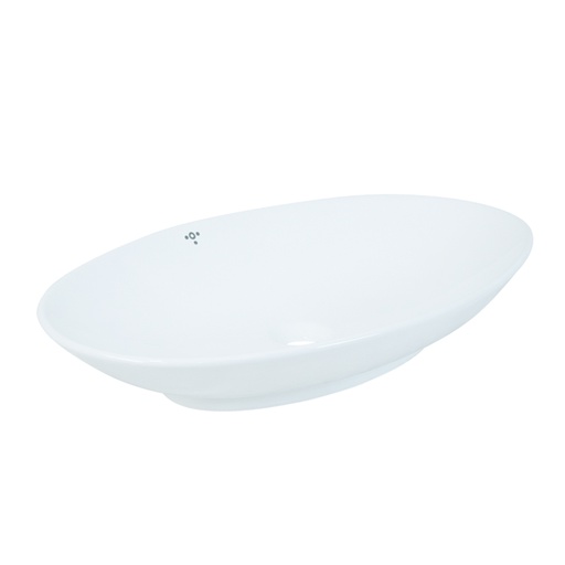 [LAV-TOR-3100102EZ] LAVAMANO OVALADO SOBRE TOPE ANTICO 68 CM X 42 CM X 11 CM BLANCO REF. 3100102EZ MARCA TORRENTI