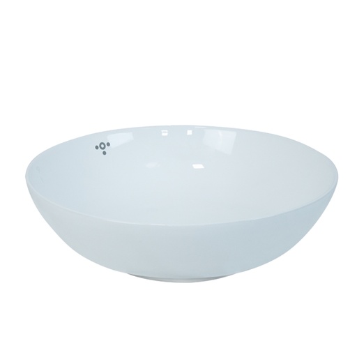 [LAV-TOR-3100151EZ] LAVAMANO REDONDO SOBRE TOPE COOPER 40 CM X 40 CM X 12 CM BLANCO REF. 3100151EZ MARCA TORRENTI