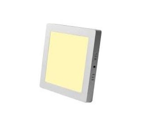 [LED-6W-CUAD] LAMPARA PANEL LED CUADRADO 6 W 3.000 K MARCA LED PLUS