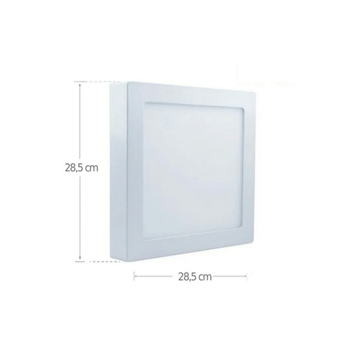 [LED-NAN-880202054274] LED PANEL CUADRADO SUPERFICIAL 24W 6500K MULTV. 880202054274 MARCA NANUM LIGHT