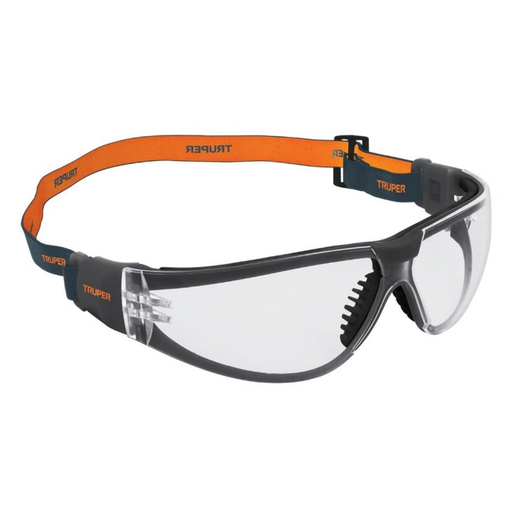 [LEN-TRU-15304] LENTES DE SEGURIDAD C/BANDA ELASTICA MOD. LEDE-ST-R REF. 15304 MARCA TRUPER