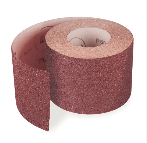 [LIJ-ABR-MFLEX-480] LIJA - TELA MULTI-FLEX-85 GRANO 80 4" POR METRO REF-MFLEX480 COD-001116 ABRACOL - OMEGA