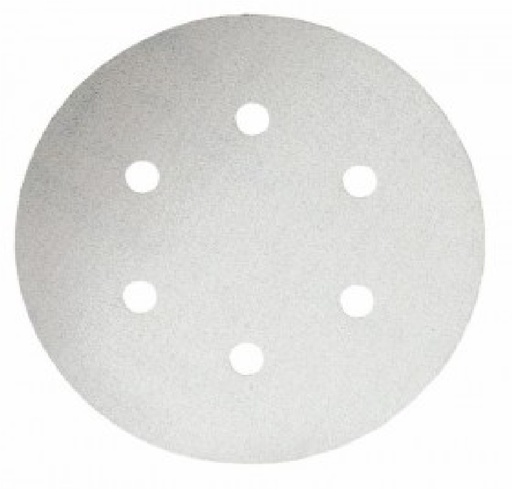 [LIJ-BOS-880319] LIJA VELCRO 6" GRANO P180 H6 PARA PINTURA UNIDAD REF. 2608605027 / 880319 / 158442 MARCA BOSCH
