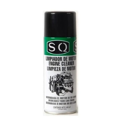 [LIM-SQ-LM400CC] SQ. LIMPIADOR DE MOTOR EN SPRAY 400 CC REF. 000266 MARCA SQ