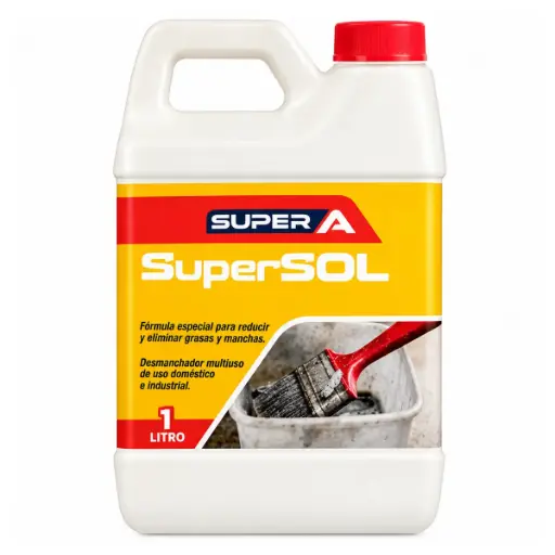 [LIM-SUP-7001007] LIMPIADOR DOMESTICO / DESMACHANDOR MULTIUSO SUPER SOL 1 LITRO REF. 7001007 MARCA SUPER A