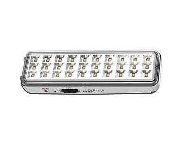 [LIN-LUC-L6630] LAMPARA DE EMERGENCIA 110 / 190 LUMENS 110V 4V 1.6AH (USO 12 HR) REF. L6630 / 726454 LUCERNA