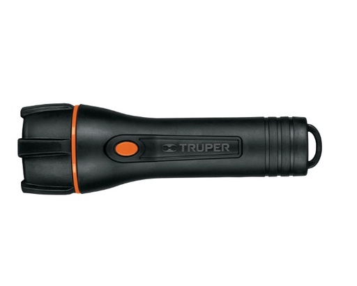 [LIN-TRU-13019] LINTERNA LED PLASTICA BATERIAS 2 D MOD. LIPLA-180 REF. 13019 MARCA TRUPER