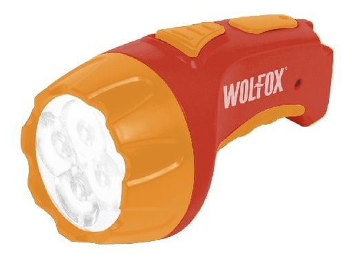 [LIN-WOL-WF9641] LINTERNA LED ERGONOMICA RECARGABLE 4 LED REF. WF9641 MARCA WOLFOX