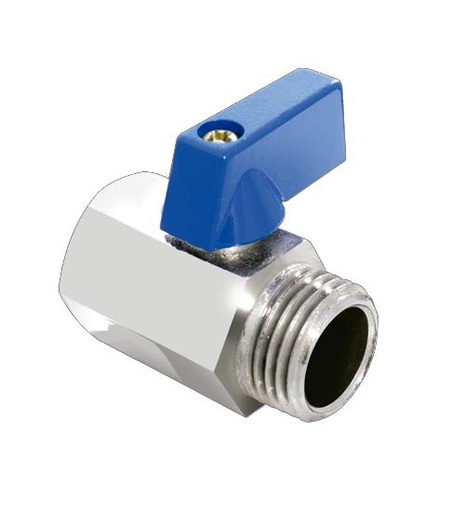 [LLA-BEL-GRI-0888] LLAVE DE ARRESTO BOLA M/H 1/2" X 1/2" DE LUJO REF. GRI-0888 MARCA BELT-G
