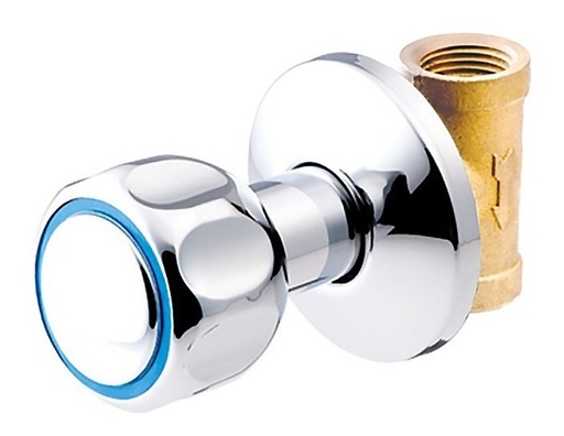 [LLA-FP-02DU01B] LLAVE PARA DUCHA INDIVIDUAL TIPO POMO EN BLISTER REF. 02DU01B MARCA FP