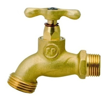 [LLA-FP-02MA51] LLAVE DE CHORRO / LLAVE DE MANGUERA DE 1/2" TIPO MARIPOSA DE BRONCE REF. 02MA51 MARCA FP