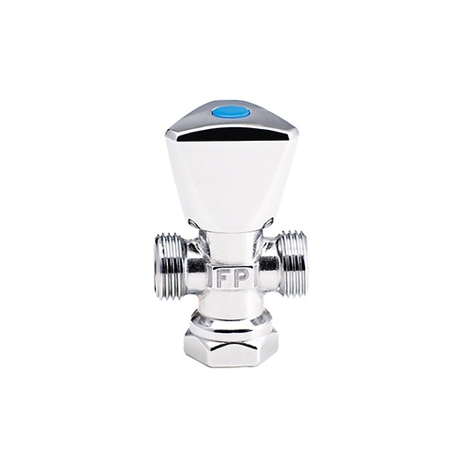 [LLA-FP-02RP01D] LLAVE DE ARRESTO DE 1/2" X 1/2" DOBLE C/M PEQ REF. 02RP01D MARCA FP