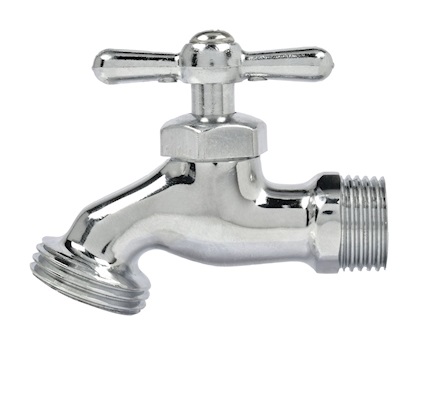 [LLA-GRI-053-04M-R] LLAVE DE CHORRO / LLAVE DE MAGUERA 1/2" TIPO MARIPOSA REF. 053-04M-R MARCA GRINACA