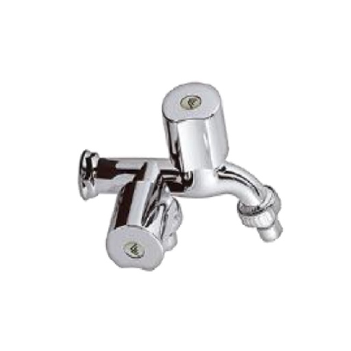 [LLA-MET-BPW-2D01M] LLAVE PARA LAVADORA 1/2" EN ABS MANILLA T/DELTA 1/4 VUELTA REF. BPW-2D01M MARCA METALES ALEADOS