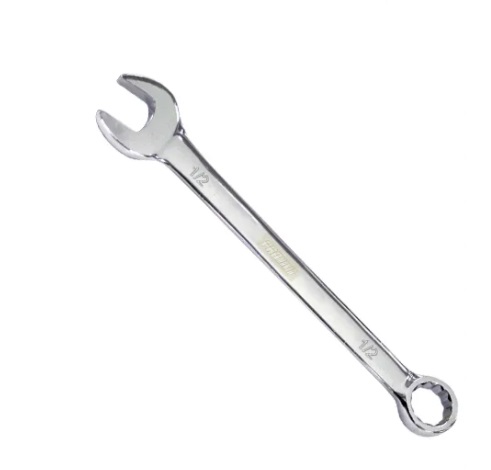 [LLA-PRO-LC884] LLAVE COMBINADA CROMADA FIJA ESTRIA 3/8" REF. PRO-LC884 MARCA PROMAKER