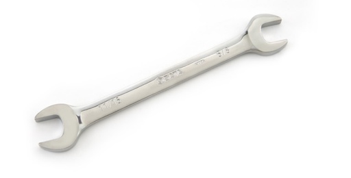 [LLA-SAT-41107A] LLAVE COMBINADA CROMADA FIJA DOBLE ABIERTA 15/16" x 1" REF. 41107A MARCA SATA