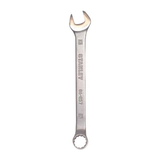 [LLA-STA-86857] LLAVE COMBINADA CROMADA FIJA ESTRIA 12 MM REF. 86857 MARCA STANLEY