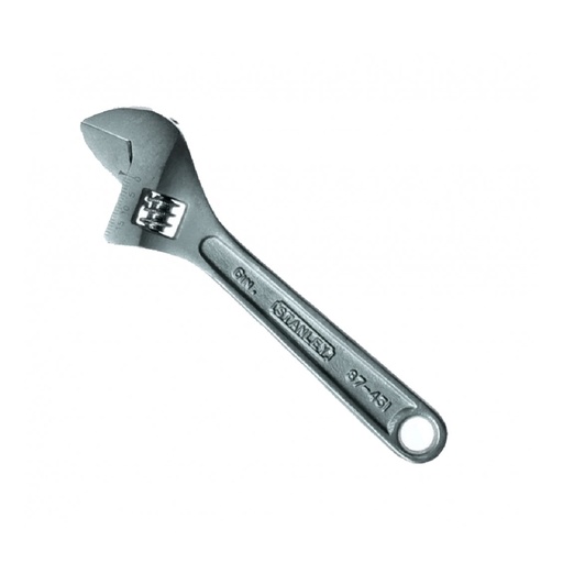 [LLA-STA-87431LA] LLAVE AJUSTABLE CROMADA 6" X 15/16" REF. 87431LA MARCA STANLEY