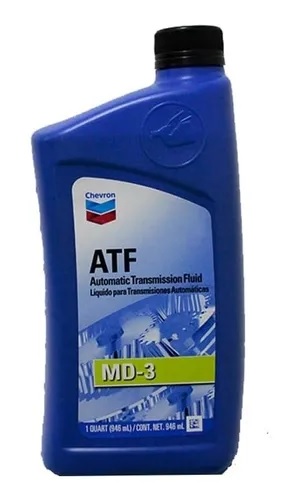 [LUB-CHE-3360156] LUBRICANTE / ACEITE PARA TRANSMISION DEXRON III H AUTOMATICA 946 ML REF. 3360156 MARCA CHEVRON