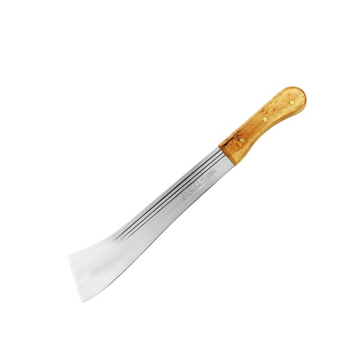[MAC-AGE-AGM20618W] MACHETE TAPANGA MANGO DE MADERA DE 45 CM / 18" REF. AGNHMAPA003M MARCA AGE USA