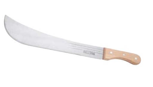 [MAC-BEL-1778-18PMM] MACHETE LINIERO PULIDO 18" MANGO DE MADERA REF.1778-18PMM MARCA BELLOTA