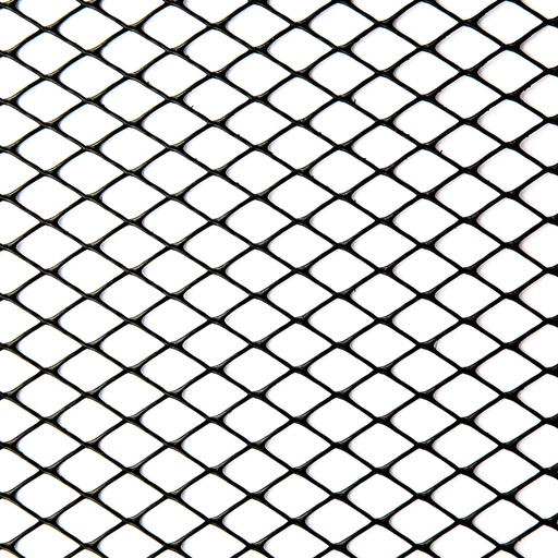 [MAL-TRI-0205-031411.MTR] MALLA PLASTICA DIAMANTE 11 MM X 11 MM ANCHO 1.00 MTR POR METRO COLOR NEGRO MARCA TRICAL