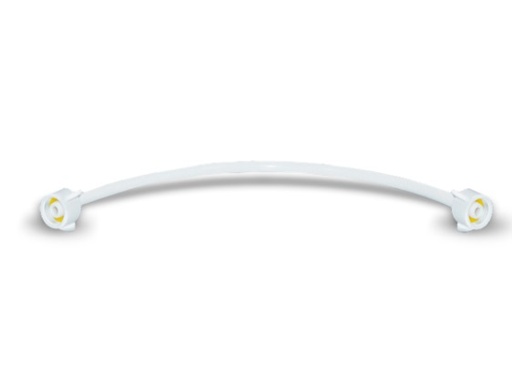 [MAN-BEL-GRI-1968] MANGUERA / CANILLA PLASTICA P/LAVAMANOS DE 1/2" X 1/2" X 40C M REF. GRI-1968/ 007137 MARCA BELT-G