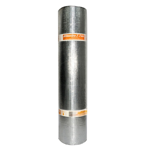 [MAN-BIT-000060] MANTO ASFALTICO BITU-ALUM NAT AUTOADHESIVO 2.22 MM ESPESOR X 1 X 10 MTS MARCA BITUPLAST